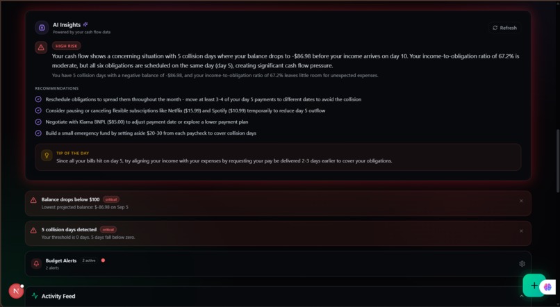 CashFlow Radar – screenshot 1