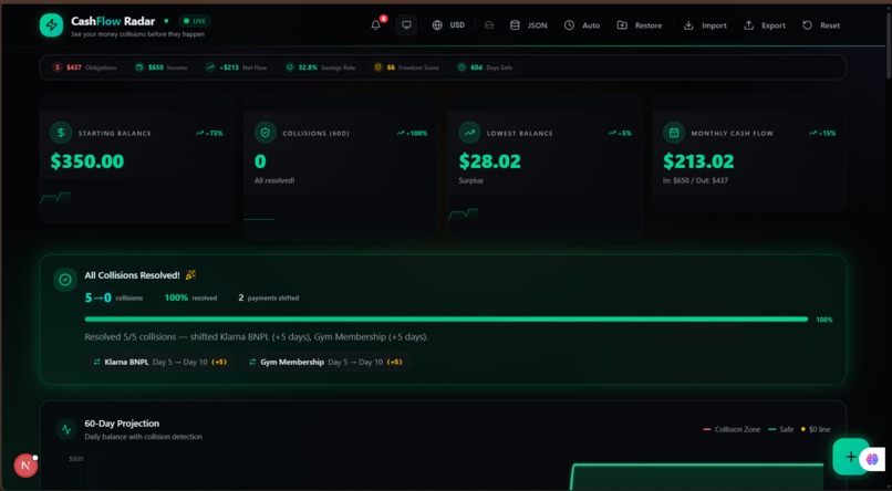 CashFlow Radar – screenshot 3
