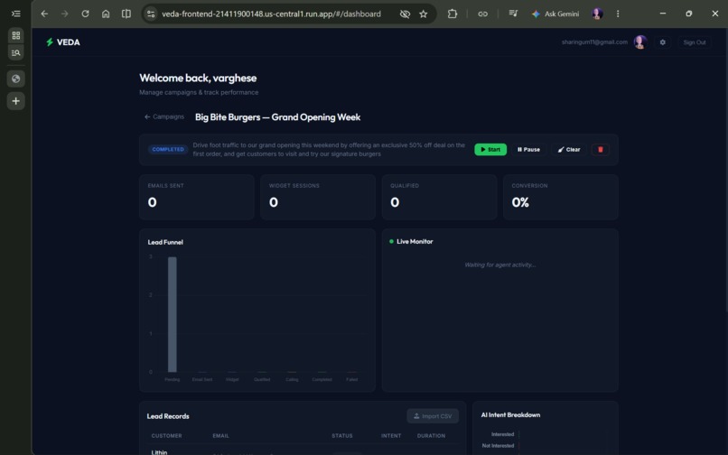 veda-tele-agent – screenshot 2