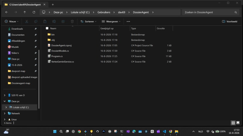DossierAgent – screenshot 4