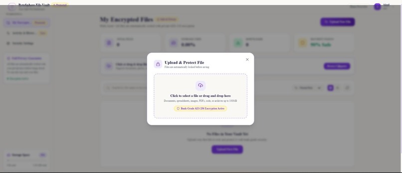 ByteSphere File Vault – screenshot 7