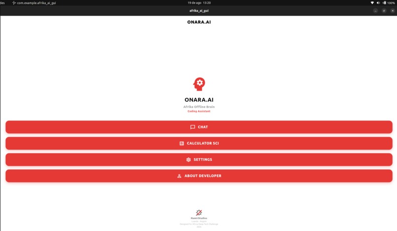 onara-ai-afrika-brain-offline – screenshot 1