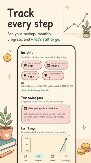 MyJar: Savings Goal Tracker – screenshot 4