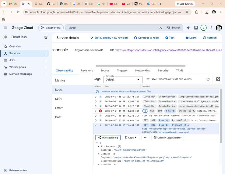 EnterpriseOps-Agent – screenshot 2