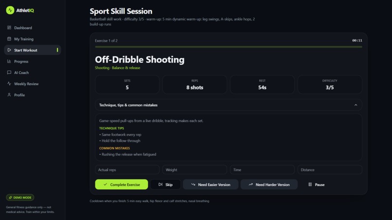 AthletIQ – screenshot 4
