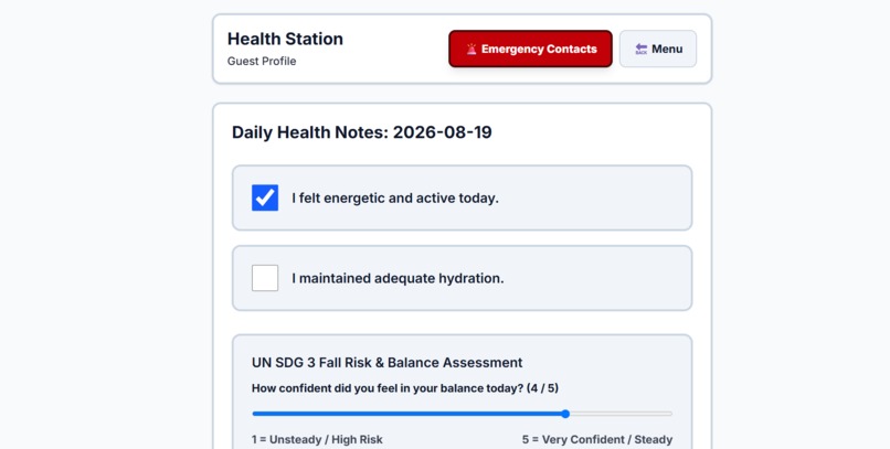 Senior Fitness Scheduler – screenshot 4