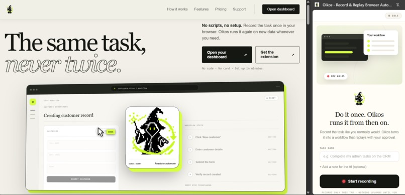 Oikos Automation – screenshot 1