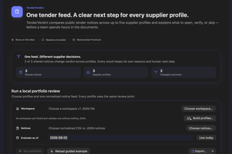 TenderVerdict Next Gen