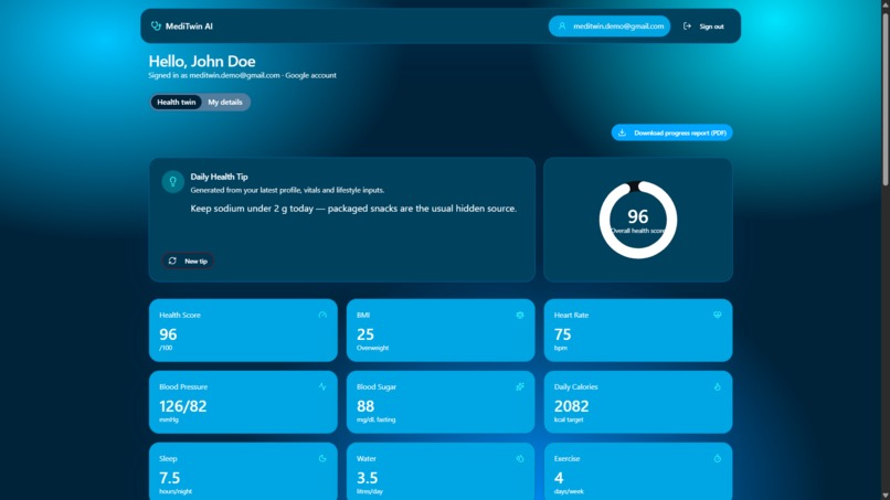 MediTwin AI – screenshot 7