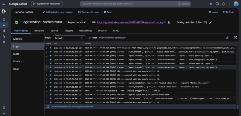 AgriSentinel: Agentic Fleet for Farms – screenshot 8