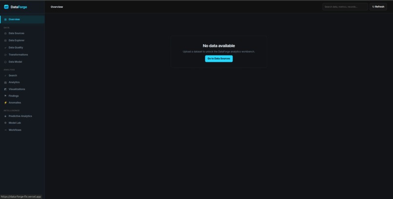 DataForge – screenshot 1