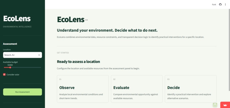 EcoLens – screenshot 1