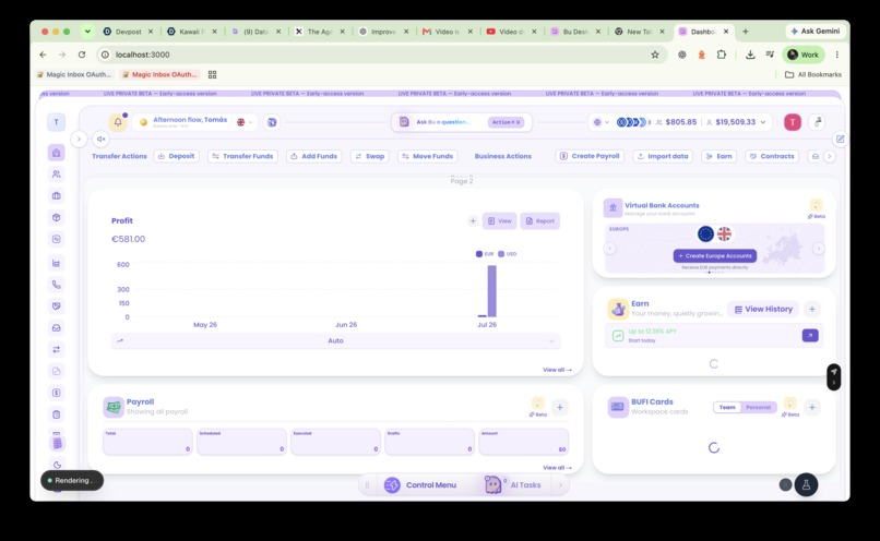 BUFI: Financial Workspace OS – screenshot 6