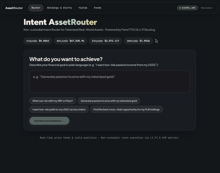 AssetRouter-AI – screenshot 1