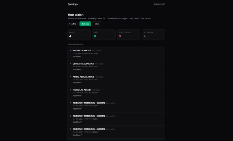 Openings – screenshot 3