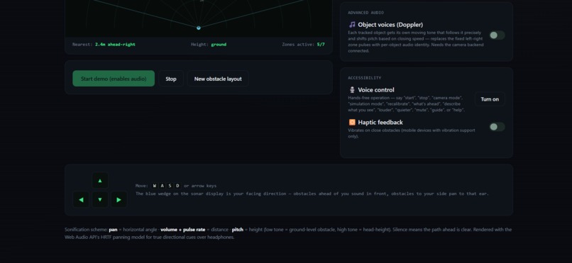 EchoVision 3D – screenshot 1