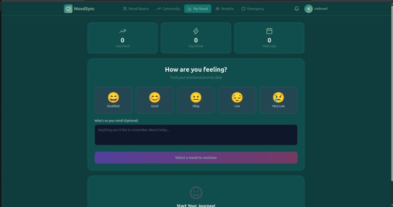 MoodSync – screenshot 3