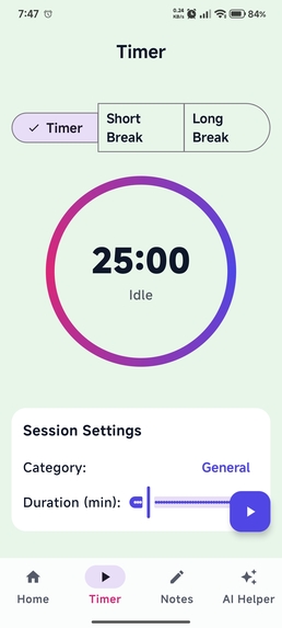 Study Companion AI – screenshot 5