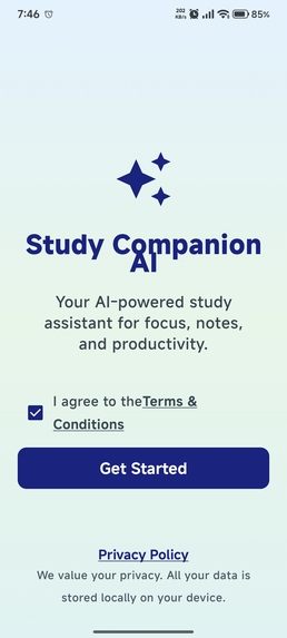 Study Companion AI – screenshot 6