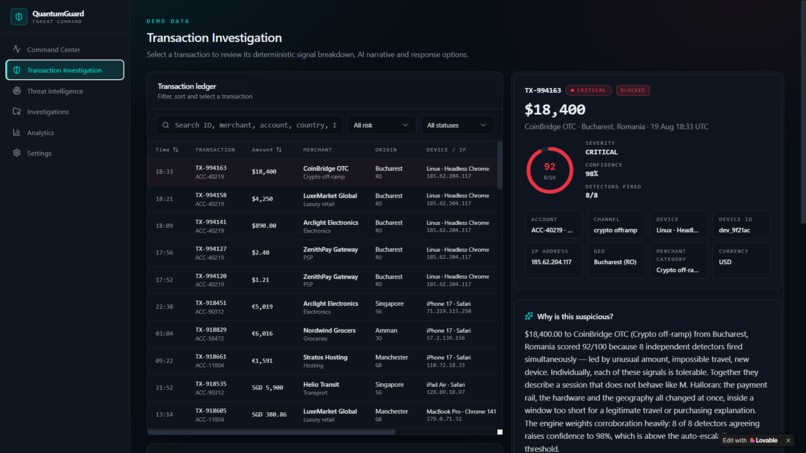 QuantumGuard – screenshot 2