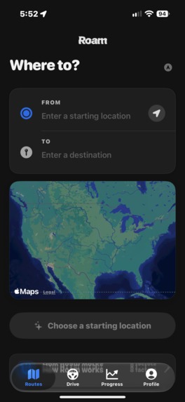 Roam – screenshot 1