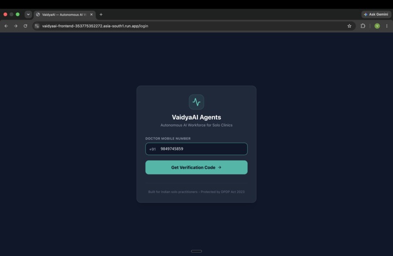 VaidyaAI – screenshot 3
