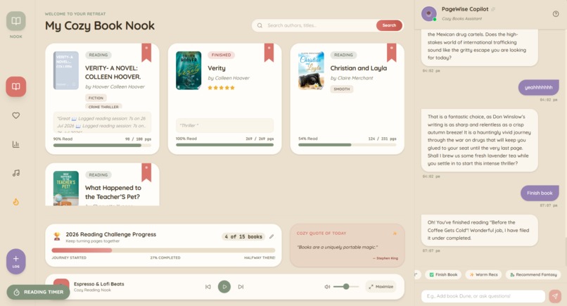 My Cozy Book Nook – screenshot 2