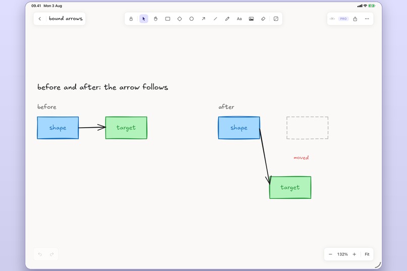 Xcalidraw: native Excalidraw for iPad – screenshot 6