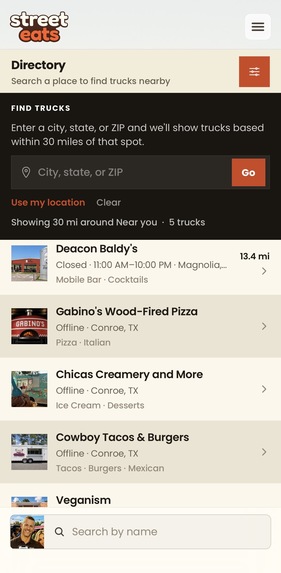 Street Eats Official – screenshot 2