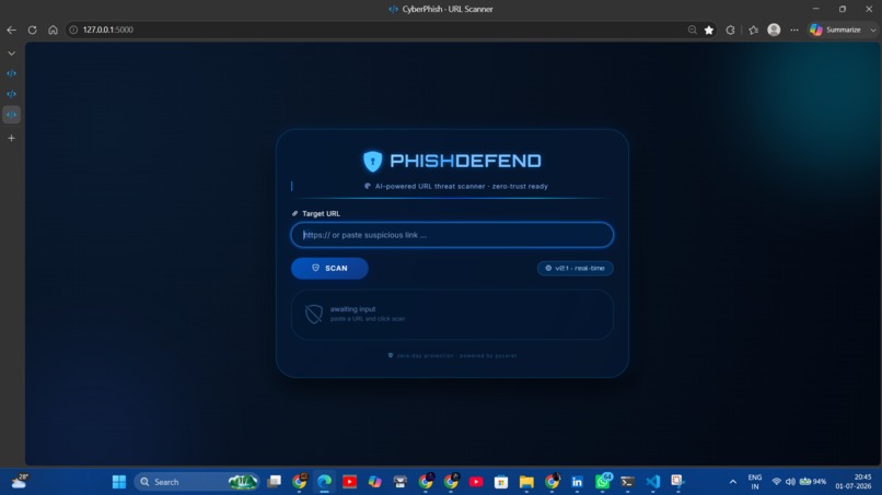 PhishDefend – AI URL Threat Scanner – screenshot 6