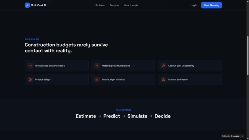  BUILD COST AI – screenshot 2