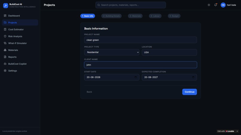  BUILD COST AI – screenshot 8