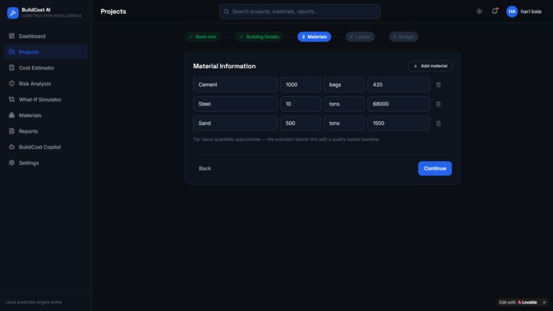  BUILD COST AI – screenshot 10
