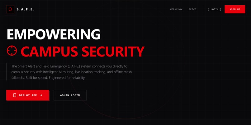 Smart Alert and Field Emergency system – screenshot 3