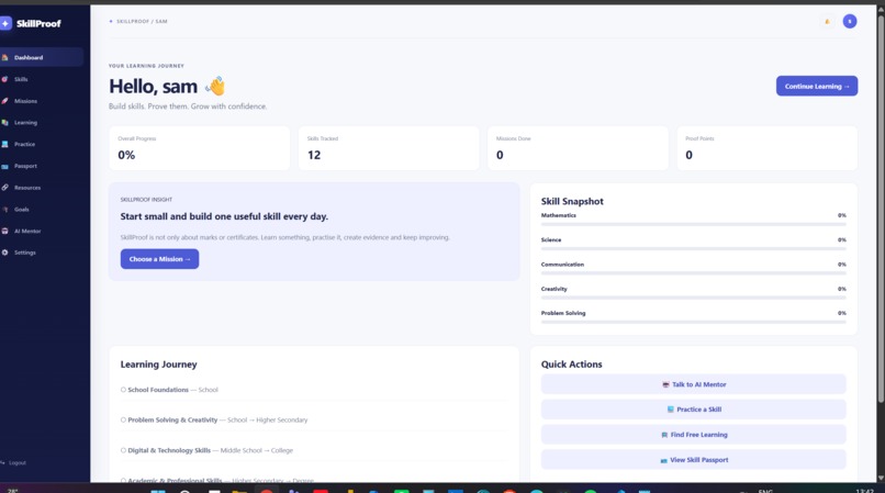 skillproof – screenshot 3