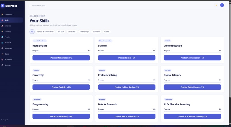 skillproof – screenshot 4