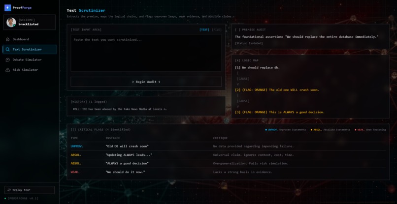 Proof Forge – screenshot 2
