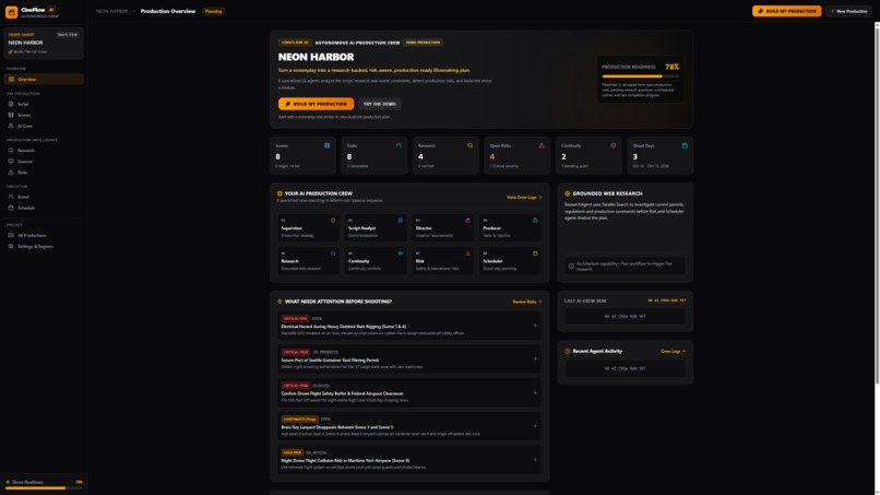 CineFlow AI – screenshot 1