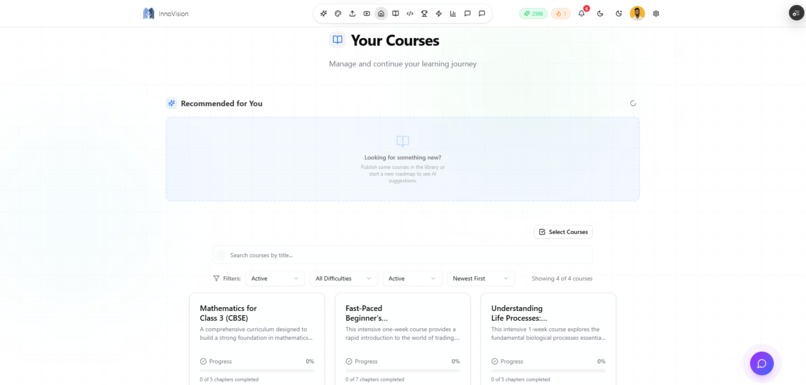Innovison-AI Powered Adaptive Learning Interface – screenshot 6