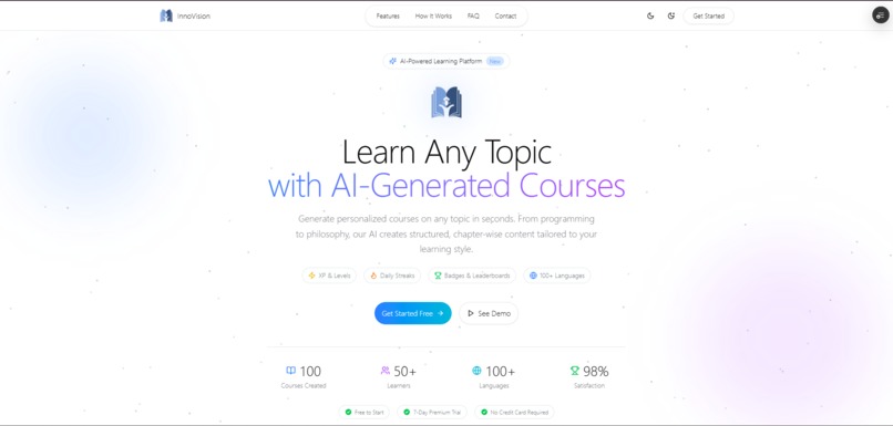 Innovison-AI Powered Adaptive Learning Interface – screenshot 7