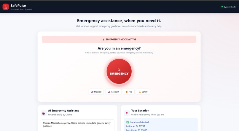 SafePulse – screenshot 1