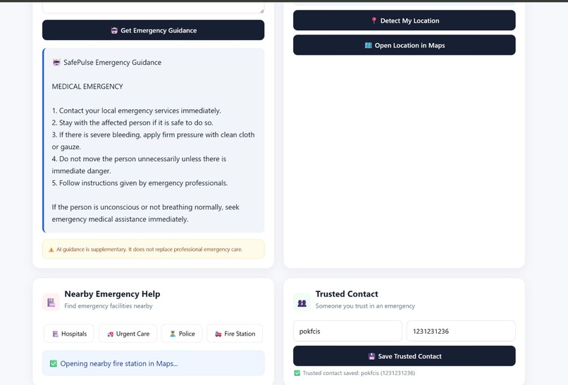 SafePulse – screenshot 5