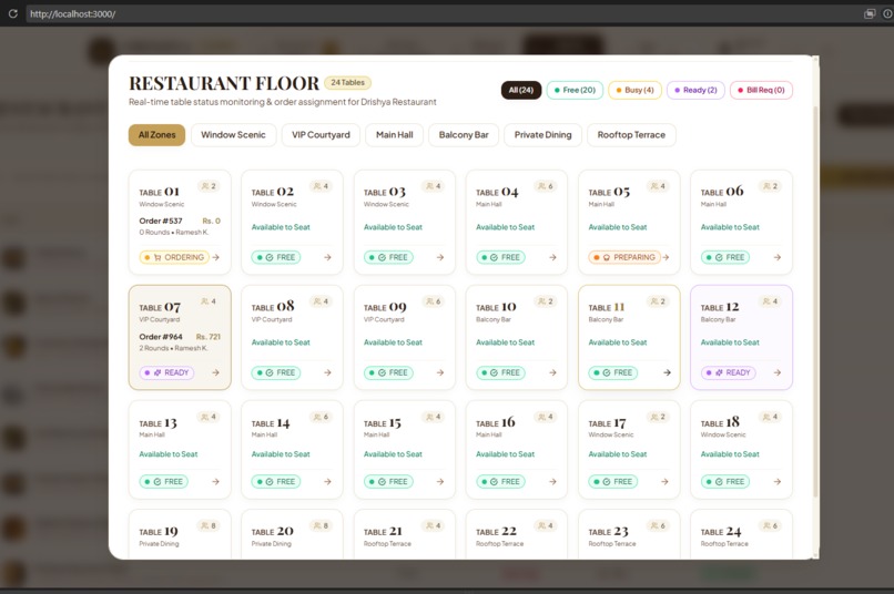 restaurant OS – screenshot 6