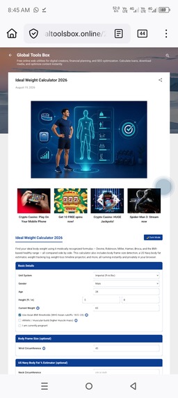 Global Tools Box - Free Online Web Utilities – screenshot 2