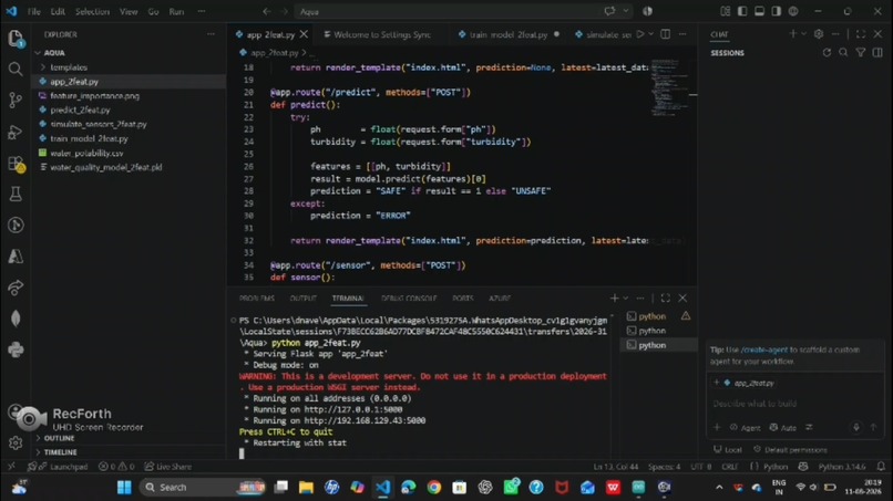 AquaForecast – screenshot 2