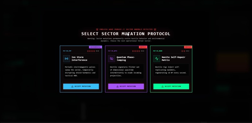 OVERCLOCK — You Were Never Supposed to Activate It. Web Game – screenshot 1