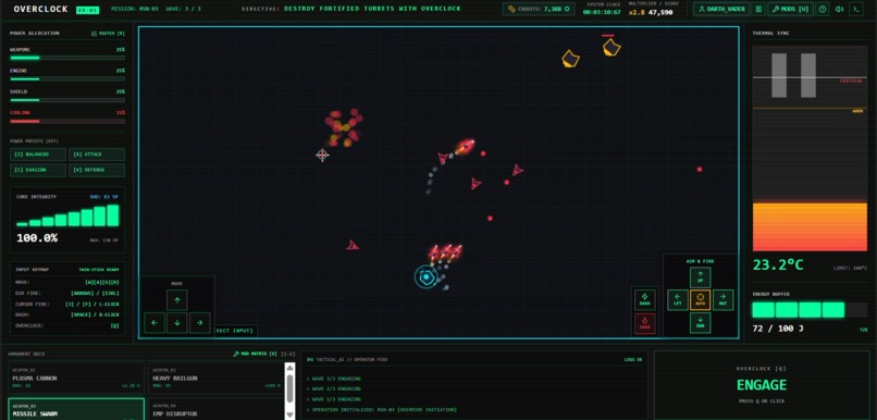 OVERCLOCK — You Were Never Supposed to Activate It. Web Game – screenshot 5