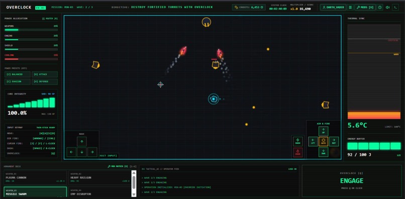 OVERCLOCK — You Were Never Supposed to Activate It. Web Game – screenshot 7