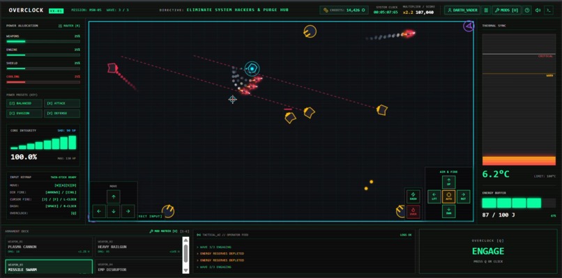 OVERCLOCK — You Were Never Supposed to Activate It. Web Game – screenshot 8