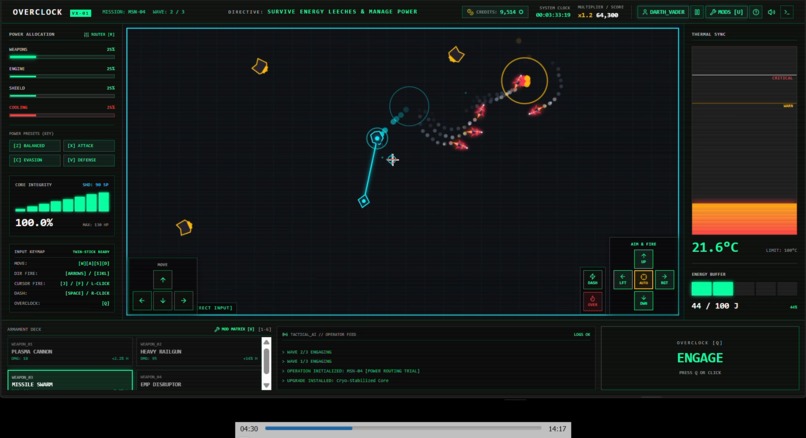 OVERCLOCK — You Were Never Supposed to Activate It. Web Game – screenshot 9